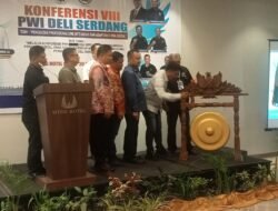 Hadiri Konferensi Ke-8 Di Deliserdang, Ketua PWI Sumut Ingatkan Wartawan Harus Rajut Silaturahmi Dan Profesional