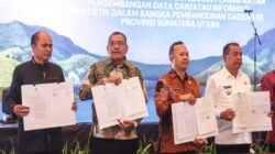Bupati Dairi Teken MoU Pengembangan Data Statistik di Konreg PDRB-ISE se-Sumatera