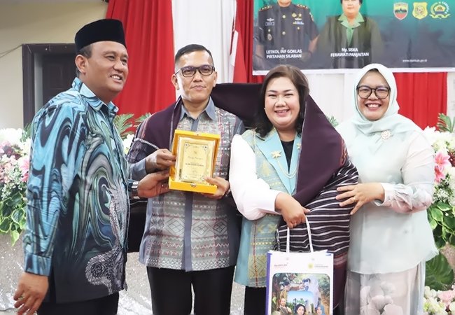 Pemkab Dairi Gelar Pisah Sambut Dandim 0206/Dairi, Letkol CZI Nanang Sujarwanto Resmi Jabat Komandan Baru