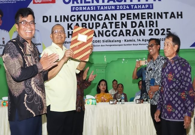 Bupati Dairi Tekankan Solusi “Out of The Box” dalam Orientasi PPPK untuk Wujudkan Dairi Naik Kelas