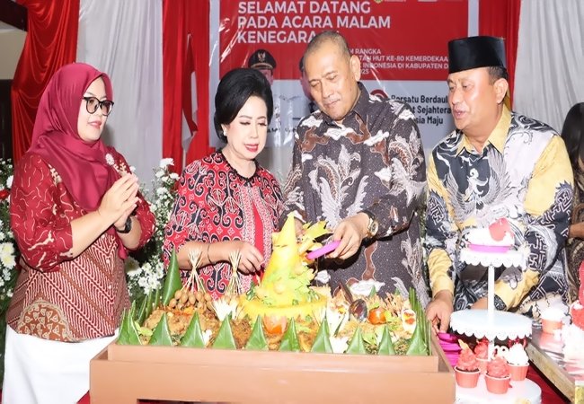 Resepsi Kenegaraan Tutup Rangkaian HUT ke-80 RI di Dairi, Bupati Vickner Ajak Warga Perkuat Semangat Gotong Royong