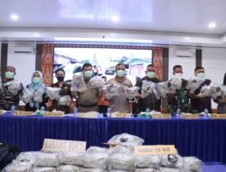 Polres Asahan Gagalkan Penyelundupan 76 Kilogram Sabu, Polda Sumut Apresiasi Kinerja Jajaran