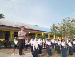 Jadi Pembina Upacara, Pembina Keamanan Pemasyarakatan Muda Dukung Program Pencegahan Narkoba Di Sekolah