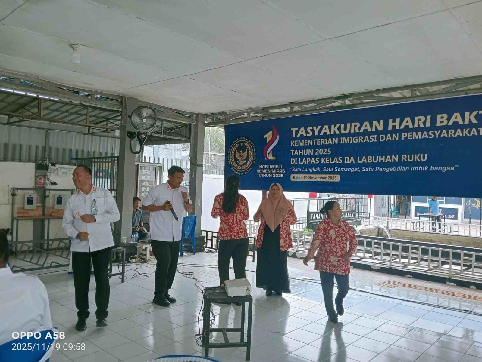 Lapas Kelas IIA Labuhan Ruku Gelar Tasyakuran Hari Bakti Kemenkumham 2025