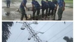 TNI Gerak Cepat Pulihkan Jaringan Listrik Di Aceh