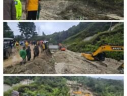 TNI Prioritaskan Keselamatan Warga, Danrem 023/KS Pimpin Pembukaan Akses Jalan Longsor Di Tapanuli Tengah