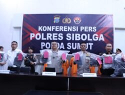 Lima Tersangka Kasus Pembunuhan Di Masjid Agung Sibolga Dibekuk