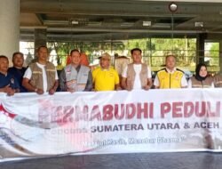 Permabudhi Sumut Lepas Bantuan Kemanusiaan ke Aceh Tamiang, Wong Chun Sen Ajak Masyarakat Gotong Royong