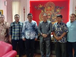 Ketua DPRD Medan Terima Audiensi Panitia Natal Umum GBKP Ringgun Pasar 2 Titi Rante