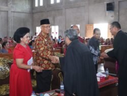 Pemkab Dairi Rayakan Natal dan Salurkan Tali Kasih di Lae Parira
