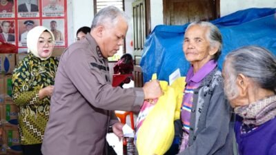 Kajati Sumut Salurkan Bantuan bagi Korban Bencana di Pansurbatu