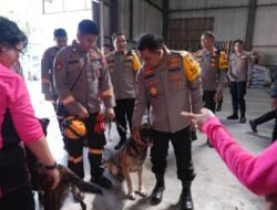 Kapolda Sumut Periksa Logistik Dan Kesiapan Tim K9, Pastikan Penyaluran Bantuan Evakuasi Cepat