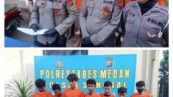 7 Tersangka ‘Specialis Begal Malam’ Dibekuk, 5 Diantaranya Ditembak Pada Bagian Kaki