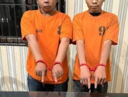 Polres Tanah Karo Amankan Dua Tersangka Narkotika Di Penginapan