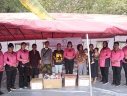 Polri Peduli Masyarakat: Polres Sibolga Salurkan Bantuan Sosial Untuk Korban Bencana Alam