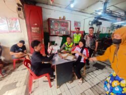 Polres Pelabuhan Belawan Berikan Servis Motor Gratis Untuk Warga Terdampak Banjir