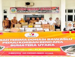 Bawaslu RI Salurkan Bantuan Kemanusiaan Tahap II untuk Korban Bencana di Sumut