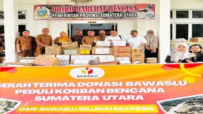 Bawaslu RI Salurkan Bantuan Kemanusiaan Tahap II untuk Korban Bencana di Sumut