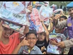 Tas Dan Tawa Baru Untuk Anak-Anak Sibolga, Polda Sumut Pulihkan Trauma Pasca Bencana