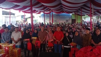 Ketua DPRD Medan Sosialisasikan Perda Penanggulangan Kemiskinan, Ratusan Warga Mabar Hilir Antusias Hadir