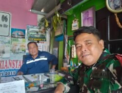 Babinsa 36 Ilir Pantau Perkembangan Kependudukan Di Kecamatan
