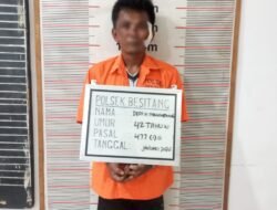 Polsek Besitang Amankan Pelaku Pencurian Sepeda Motor Di Desa Halaban