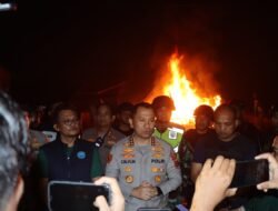 Jermal XV Digempur Aparat Gabungan, Kapolrestabes Medan Pimpin Langsung Operasi