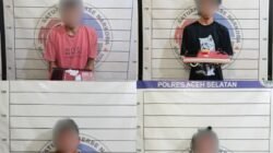 4 Tersangka Narkoba Diungkap Polres Aceh Selatan