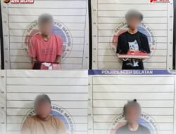 4 Tersangka Narkoba Diungkap Polres Aceh Selatan