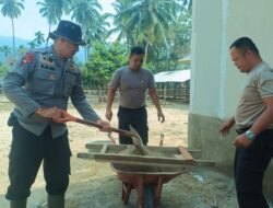 Brimob Sumut Dan Warga Bersatu Bangun Harapan, Rumah Swadaya Ke-11 Rampung Di Tolang Julu