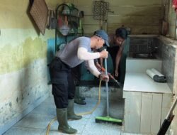 Saat Warga Bangkit, Brimob Polda Sumut Turun Tangan Pulihkan Rumah Dan Fasilitas Ibadah Di Batang Toru