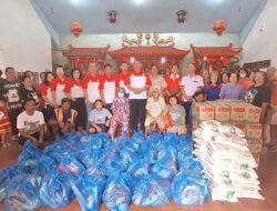 PC INTI Labuhan Batu dan Yayasan Budi Agung Salurkan 60 Paket Sembako Jelang Imlek 2577 Kongzili
