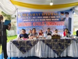 Reses Antonius Tumanggor Serap Aspirasi Warga Pulo Brayan Kota, Soroti Bansos dan Keamanan Lingkungan