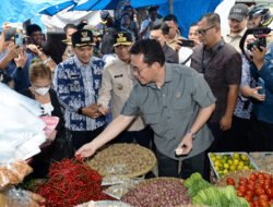 Pastikan Harga Stabil Jelang Idulfitri, Wagub Sumut Dan Mendag Turun Langsung Ke Pasar Tebingtinggi
