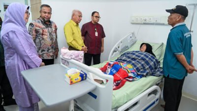 Pastikan Pelayanan Kesehatan Meningkat, Wagub Sumut Sambangi Pasien Kanker Di RS Haji Medan