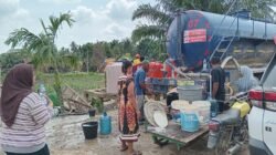 Asa Bagi Aceh Tamiang, Pertamina EP Rantau Salurkan Air Bersih Dan Bantuan Sembako Di Puluhan Desa