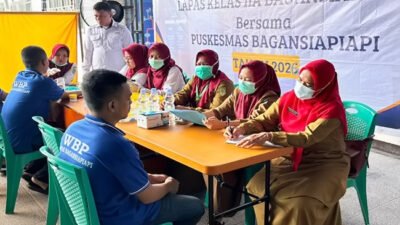 Deteksi Dini Penyakit Menular, Lapas Bagansiapiapi Perkuat Layanan Kesehatan Warga Binaan