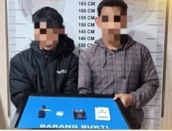 Bawa Narkoba Melintas Di KKA, Dua Pemuda Dibekuk