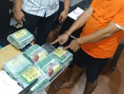Polda Sumut Gagalkan Penyelundupan 8 Kg Sabu Modus Kemasan Bika Ambon, Dua Warga Medan Ditangkap