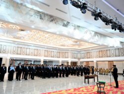 Gubernur Bobby Nasution Lantik 308 Pejabat Pemprov Sumut, Ingatkan Jangan Ada Pungli