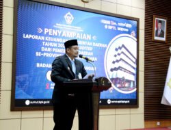 Gubernur Bobby Nasution Serahkan LKPD TA 2025 Ke BPK Sumut