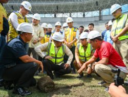 Tinjau Kesiapan Stadion Teladan Untuk AFF U19, Gubernur Bobby Nasution Harap Selesai Bulan Mei