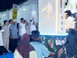 Meriah! Pj Sekdaprov Sumut Lepas Pawai Obor Dan Mobil Hias Sambut Idulfitri 1447 H Di Sergai