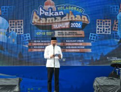 Pj Sekdaprov Sumut Ajak Masyarakat Perkuat Kolaborasi Bangun Daerah Saat Penutupan Pekan Ramadan 2026