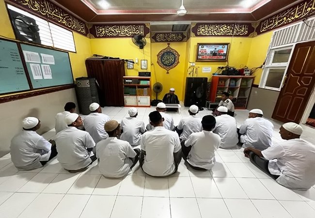 Lapas Kelas IIA Bagansiapiapi Gelar Pesantren Kilat, Wujudkan WBP Berakhlak
