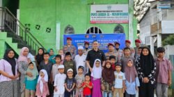 Ramadhan Penuh Kepedulian, Ditressiber Polda Sumut Berbagi Kebahagiaan Bersama Anak Panti Di Patumbak