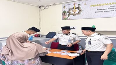 Suasana Haru Warnai Kunjungan Lebaran di Lapas Bagansiapiapi, WBP Dapat Dukungan Moral Keluarga