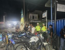 Polsek Indrapura Gelar Patroli Malam, Antisipasi Balap Liar, Begal Dan Gangguan Kamtibmas Jelang Lebaran