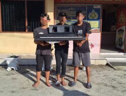 Kurang Dari 24 Jam, Polsek Bangun Bekuk Tiga Pelaku Bobol Rumah Polwan
