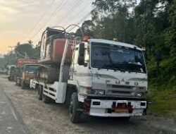 Polda Sumut Amankan Dua Ekskavator Diduga Untuk Tambang Emas Ilegal Di Mandailing Natal, Sempat Terjadi Intervensi